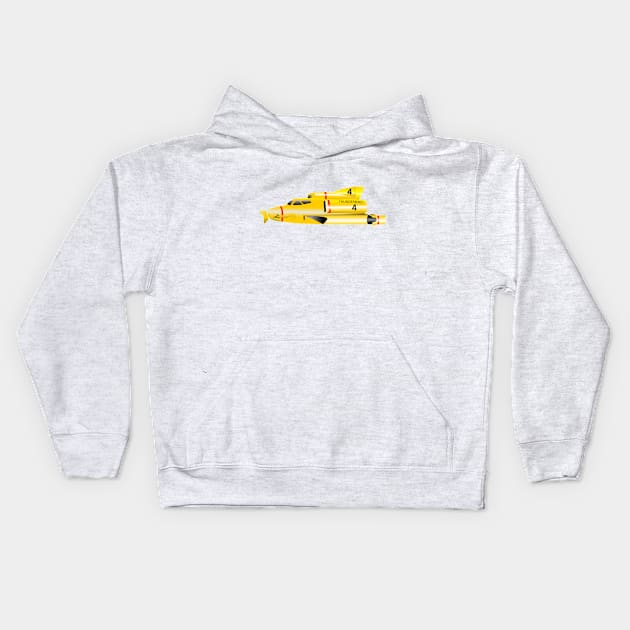 Thunderbird 4 Kids Hoodie by LICENSEDLEGIT